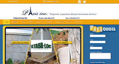 Desktop Screenshot of parisincco.com